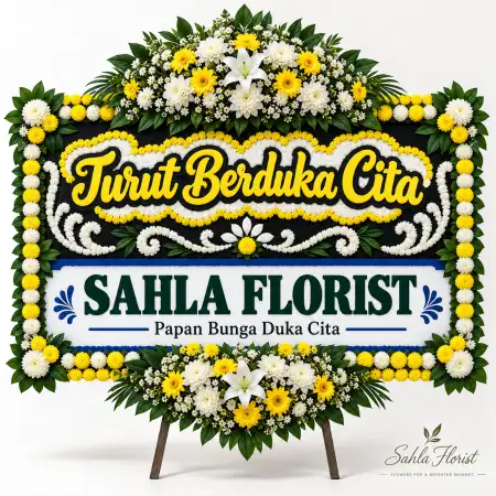 Papan Bunga Duka Bundaran Hi